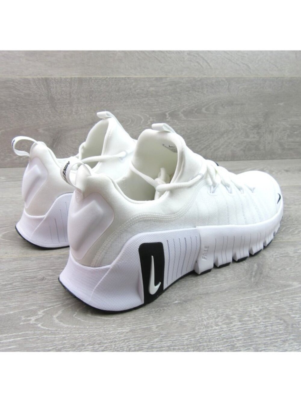Nike Free Metcon 6 Men's Workout Shoes Size 13 White Black NEW - Picture 7 of 13